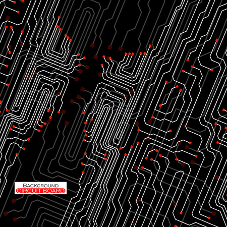 Circuit Board. Vector illustration. Eps 10のイラスト素材