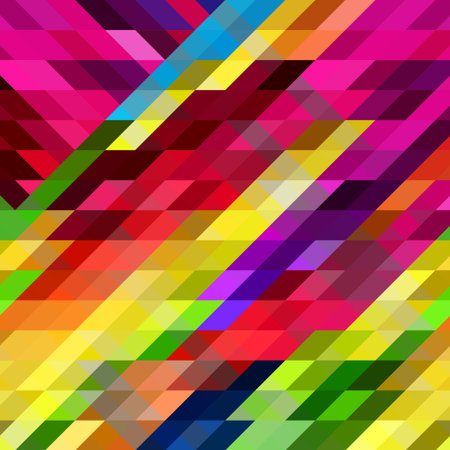 Abstract colorful geometric background. Vector illustration.