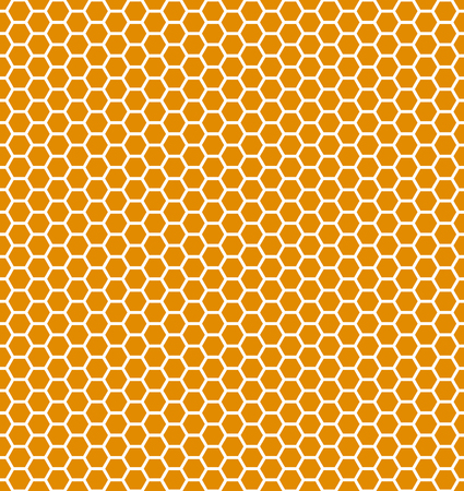 Honeycomb seamless pattern. Vector illustration. Eps 10のイラスト素材
