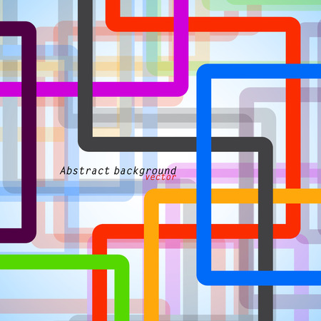 Background with colorful lines. Vector illustration. Eps 10のイラスト素材