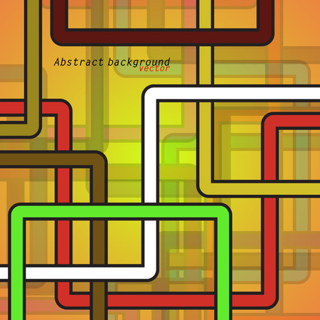 Background with colorful lines. Vector illustration. Eps 10のイラスト素材