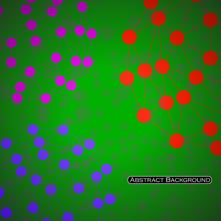 Abstract polygonal  background. Futuristic style card. Vector illustrationのイラスト素材