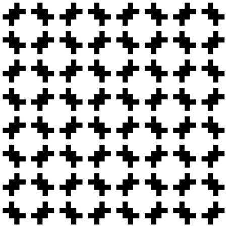 Seamless wallpaper pattern. Modern stylish texture. Geometric background, vector illustration
