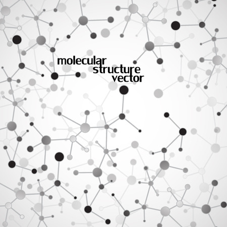 Molecule structure. DNA. Abstract background, vector illustration, eps10のイラスト素材
