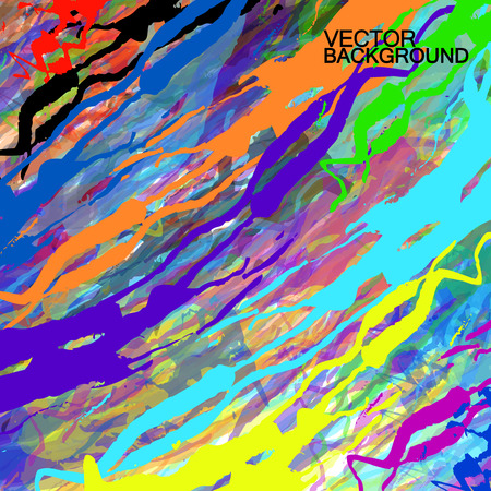 Abstract colorful grunge backgrounds. Brush stroke and texture. Vector designのイラスト素材