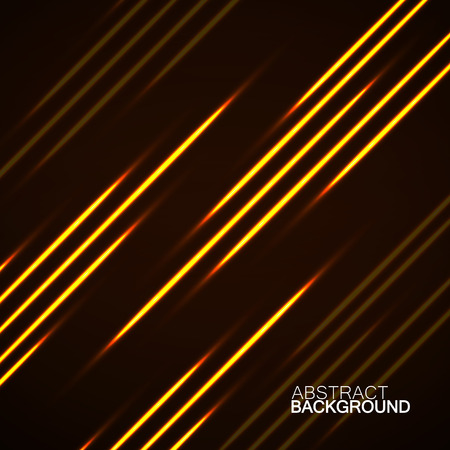 Abstract background with glowing lines, neon stripes, vector illustration, eps 10のイラスト素材