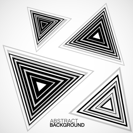 Abstract background with triangles, geometric shapesのイラスト素材