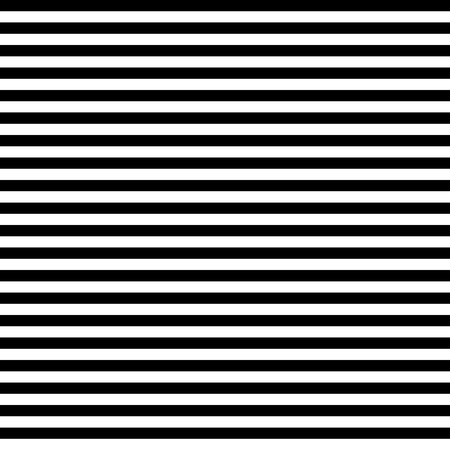 Seamless wallpaper pattern with horizontal stripes. Modern black and white texture. Vector backgroundのイラスト素材