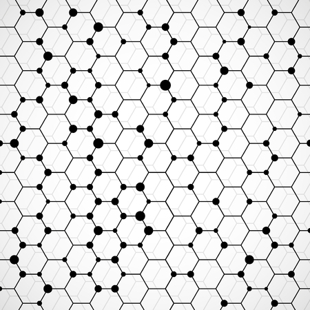 Honeycomb pattern background. Vector illustration. Eps 10のイラスト素材