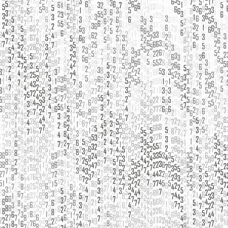 Abstract technology background with computer code, matrix texture backgroundのイラスト素材