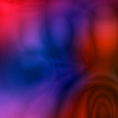 Abstract background, futuristic wavy shapes, colorful design
