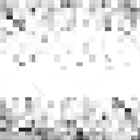 Abstract gray background of squares. Geometric texture. Halftone effectのイラスト素材