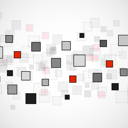 Abstract background with colorful squares. Modern vector designのイラスト素材