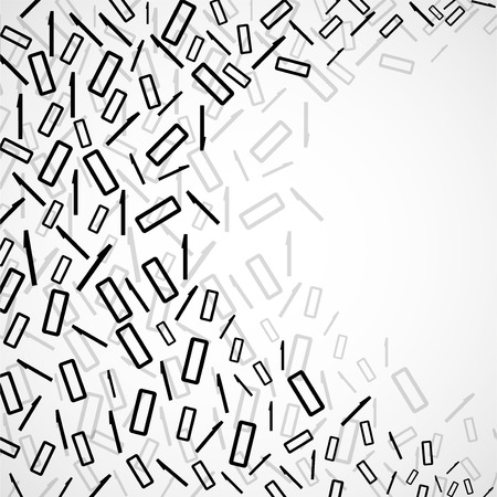 Abstract technology background with binary computer codeのイラスト素材