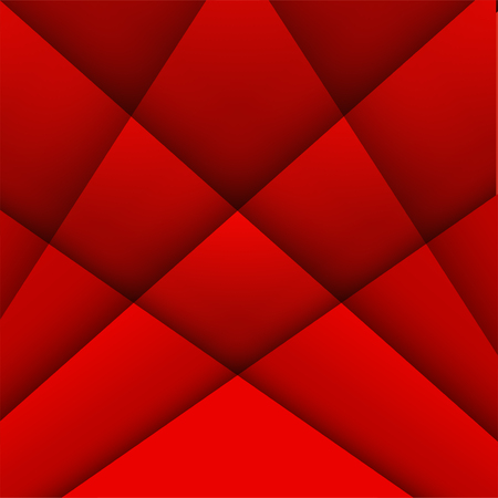 Abstract vector background with overlap red linesのイラスト素材