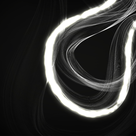 Abstract background with neon waves, vector, eps 10のイラスト素材