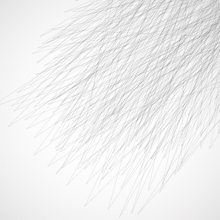 Abstract geometric lines on white background. Vectorのイラスト素材
