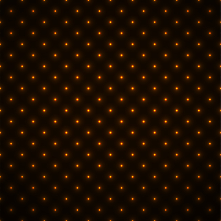 Abstract seamless pattern with glowing dots. Neon geometric backgroundのイラスト素材