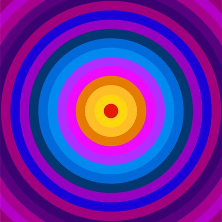 Colorful halftone gradients background. Geometric pattern with circlesのイラスト素材