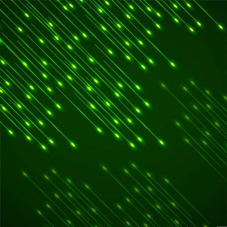 Abstract futuristic background with light lines. Vector illustrationのイラスト素材