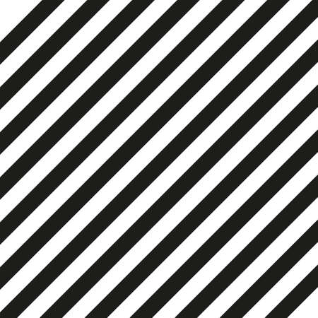 Geometric pattern with diagonal lines. Modern black and white texture. vector backgroundのイラスト素材