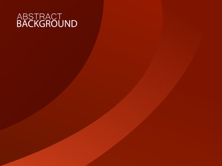Abstract red background with wavy design. Vector illustrationのイラスト素材
