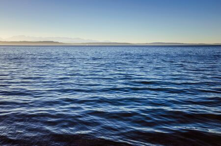 Calm afternoon in the bay areaの写真素材