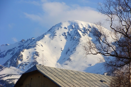 Living in the mountains  の写真素材