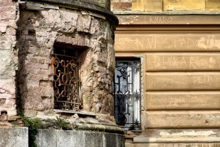 Window grilles  の写真素材