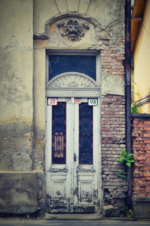 old doorの写真素材