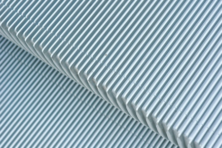 close up of escalator steps