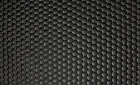 Abstract background, cellular black metal cells grid, close-up