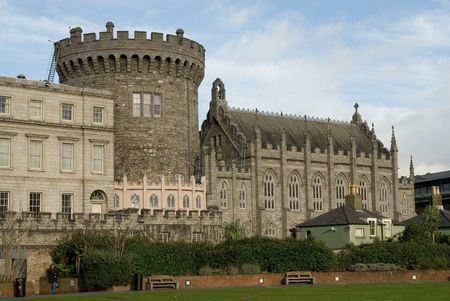 Dublin castleの写真素材