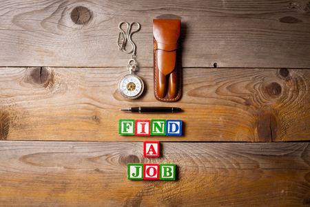 Searching for a job conceptの写真素材