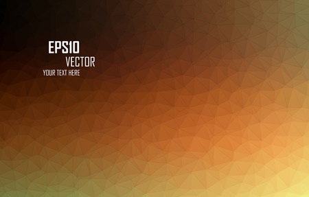 Triangular Abstract Background, Fire colored  のイラスト素材