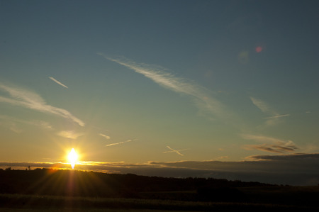 sunsetの写真素材