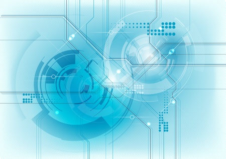 abstract technology background in blue abstract technology background in blue