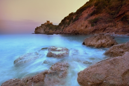 Rocchette in Italy, Tuscanyの写真素材