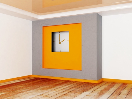 Interior design scene with a creative nicheの写真素材