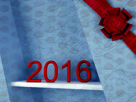 New Years is soon, 3d renderingの写真素材