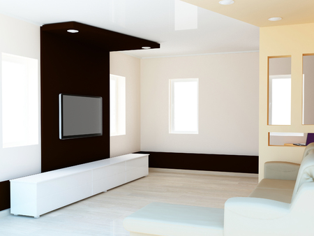 abstract composition, part of the interior, 3d renderingの写真素材