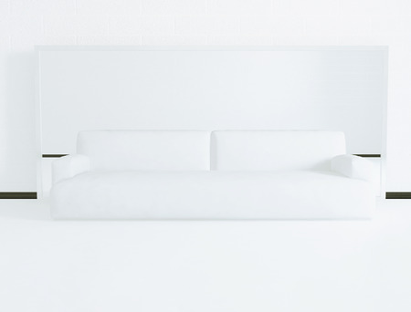 sofa in the room, 3d renderingの写真素材