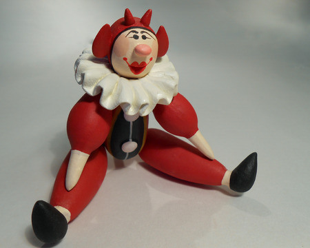 Clown Dollの写真素材