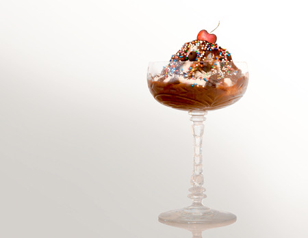 Ice Cream Sundaeの写真素材