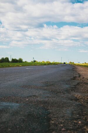 Landscape with roadの写真素材