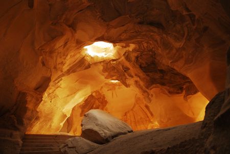 Caves of Maresha NP, Israelの写真素材