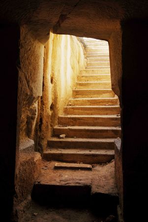 Caves of Maresha NP, Israelの写真素材