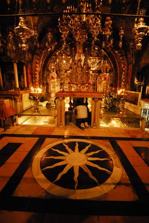 The Holy Sepulchre Church in Jerusalemのeditorial素材