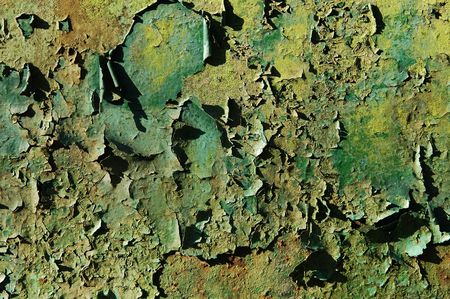 An old rusty metal sheetの写真素材