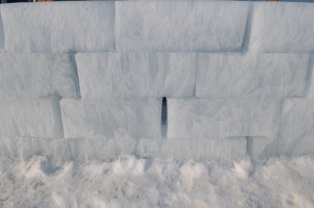 The detail of the structure of ice.の写真素材